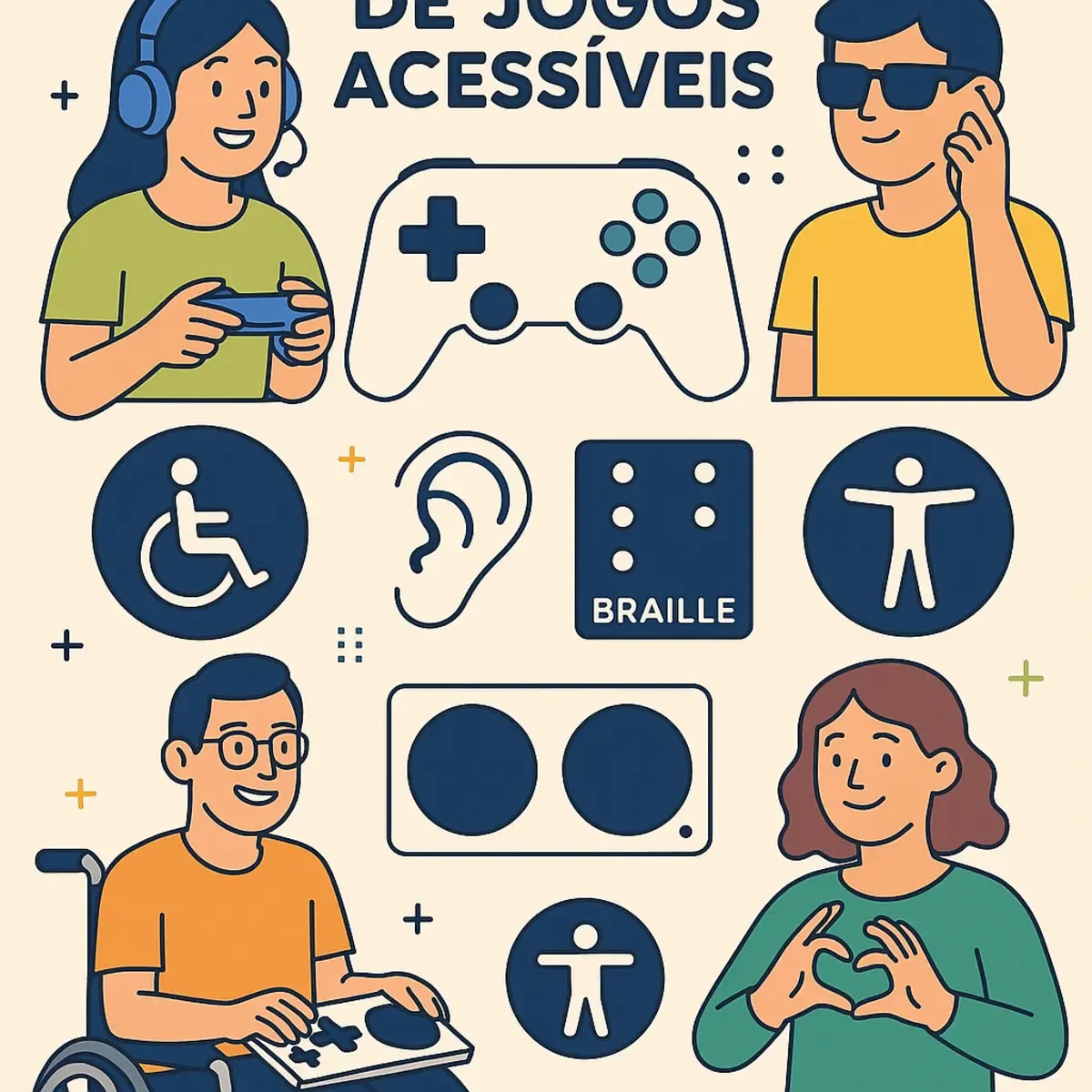 Desenvolvimento de Jogos Acessíveis: Design Inclusivo para Todos