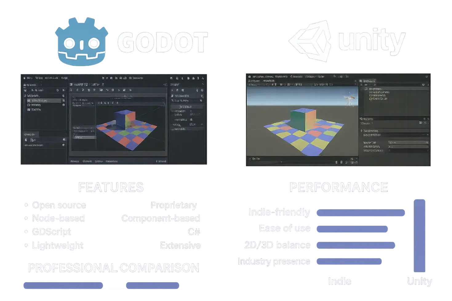 Godot vs Unity 2025: Comparação Completa Para Escolher Sua Engine