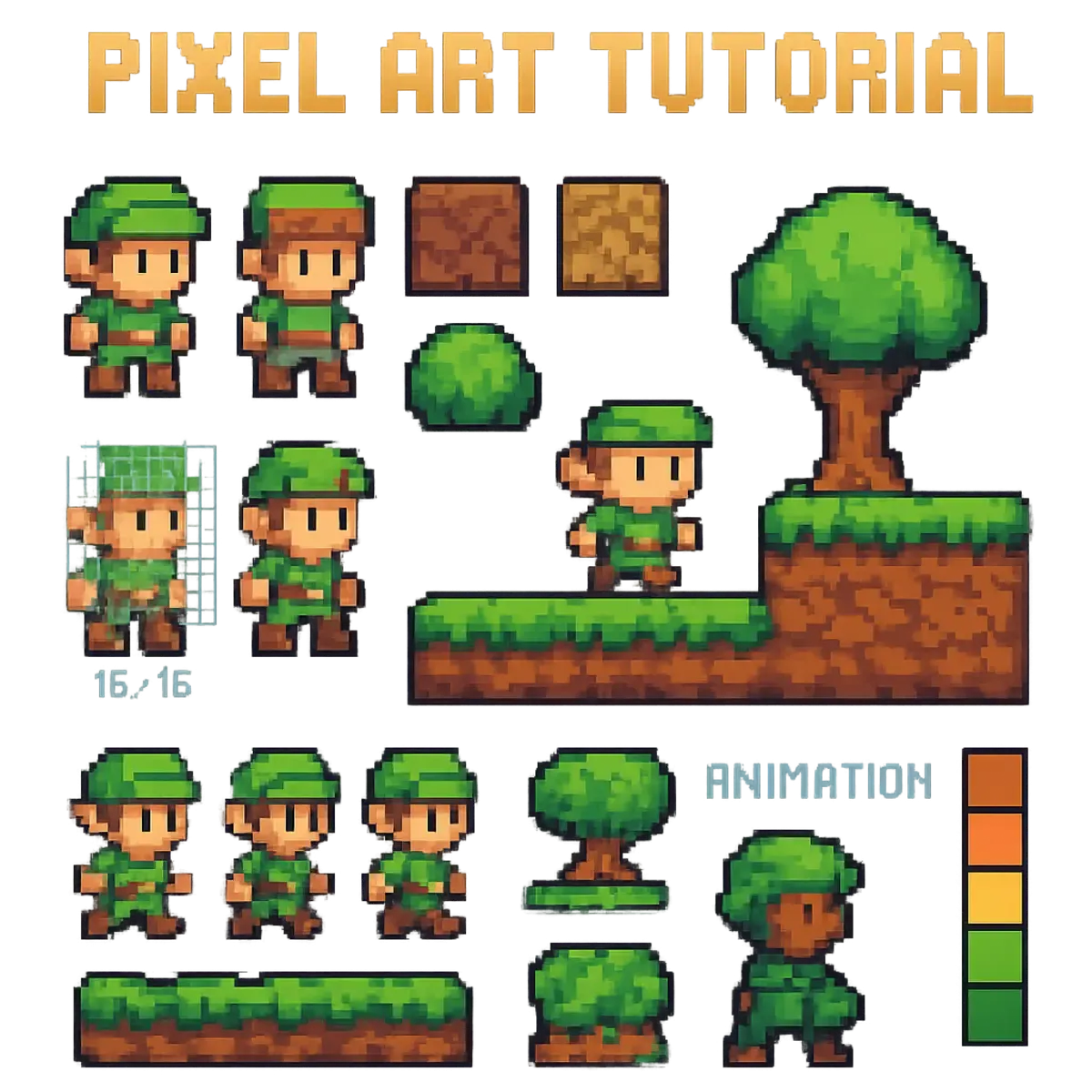 Pixel Art Para Jogos: Guia Completo do Iniciante ao Avançado em 2025
