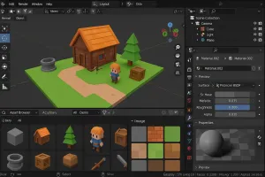 Blender 3D para desenvolvimento de jogos workflow completo