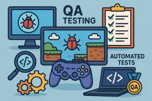 Testing e QA processo completo para desenvolvimento de jogos