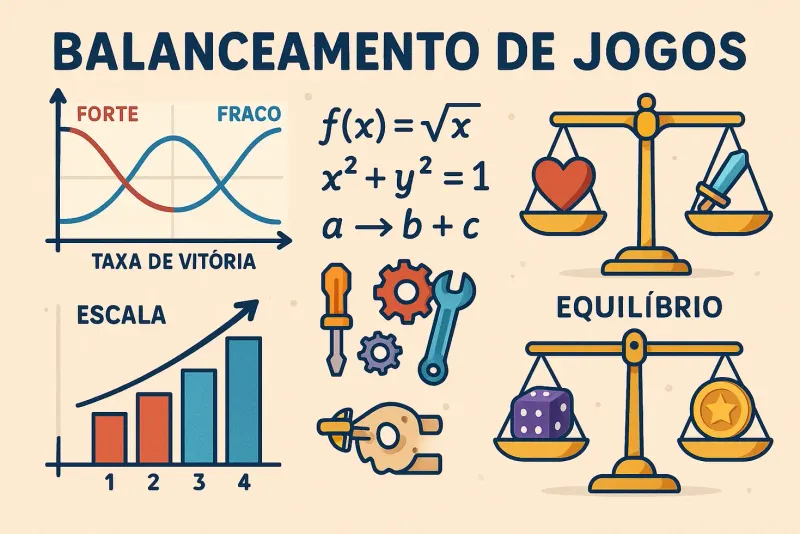 Técnicas profissionais de balanceamento de jogos