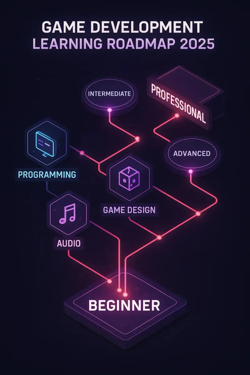 Roteiro visual de aprendizagem para desenvolvimento de jogos