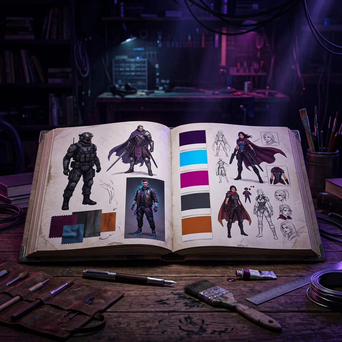 Art bible: o documento de direção de arte do jogo