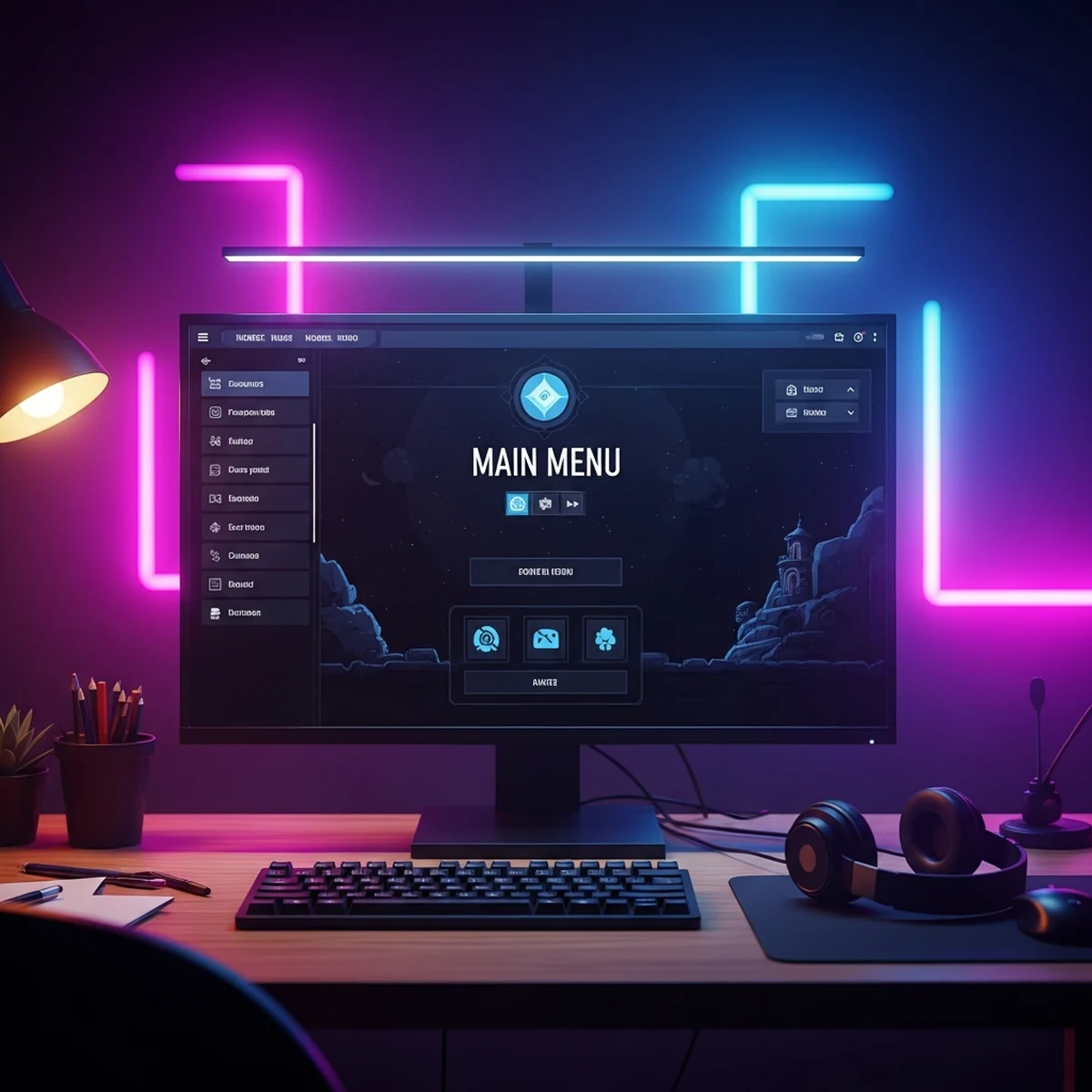 Como Criar um Menu Principal no Godot 4: Passo a Passo Completo
