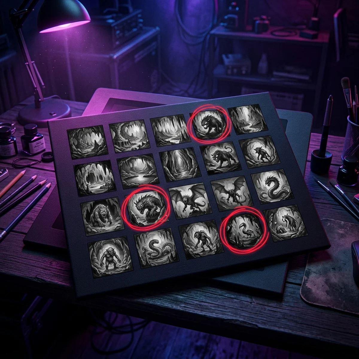 Concept Art Thumbnails: Muitas Ideias em Pouco Tempo