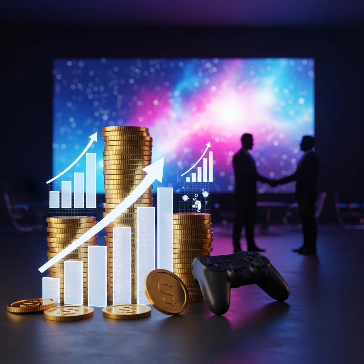 Financiamento e investidores para desenvolvimento de jogos