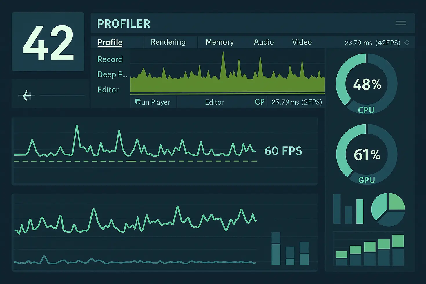 Otimização de performance para jogos 60 FPS