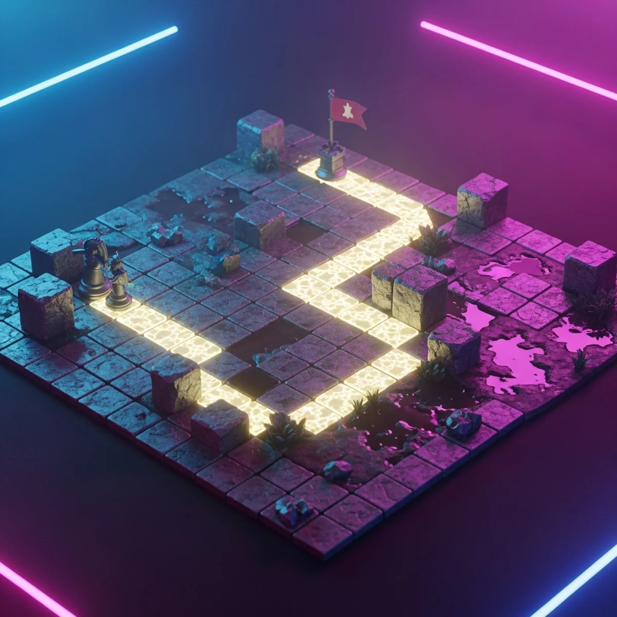 A* no Godot com AStarGrid2D: Pathfinding para Jogos em Grid