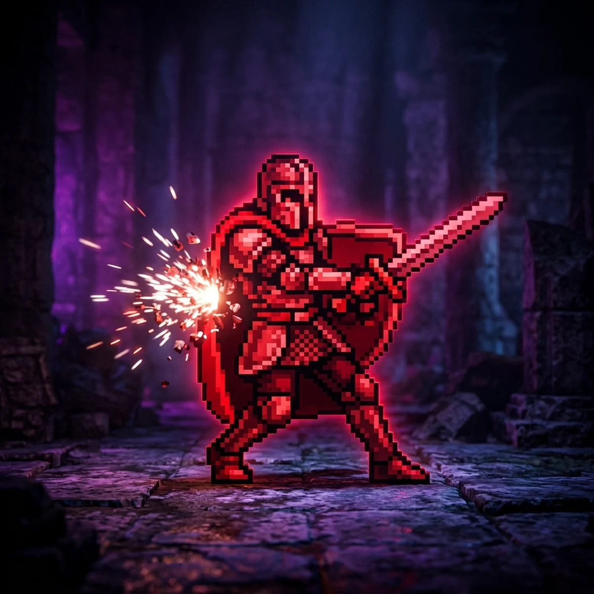 Fazer o sprite piscar ao tomar dano na Godot 4