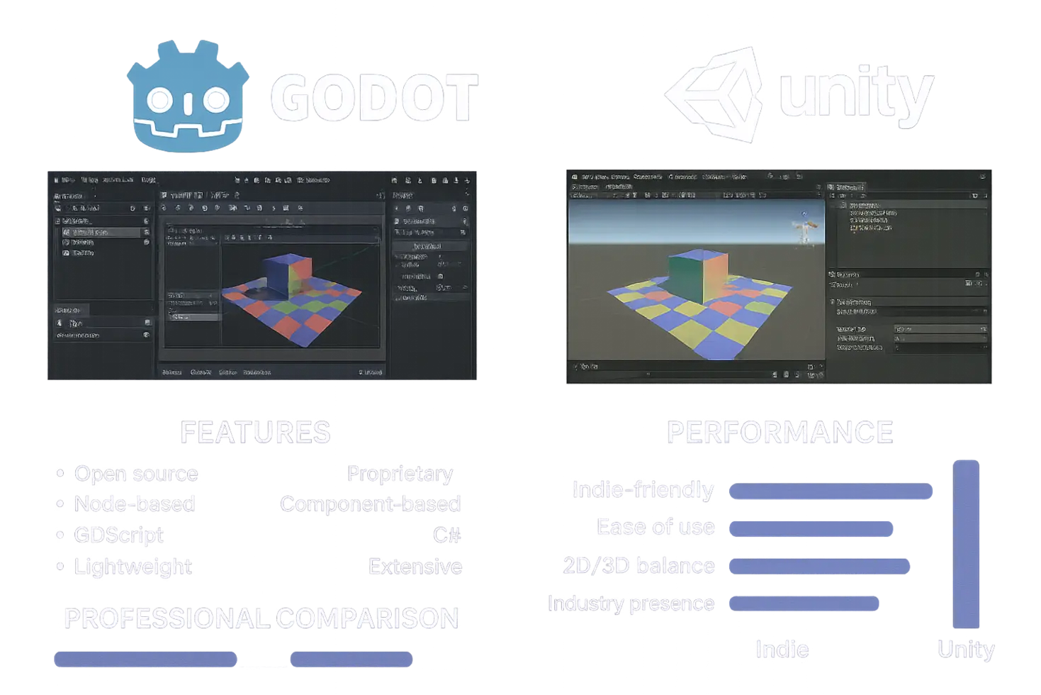 Godot vs Unity em 2026: os Fatores Críticos Para Escolher Sua Engine