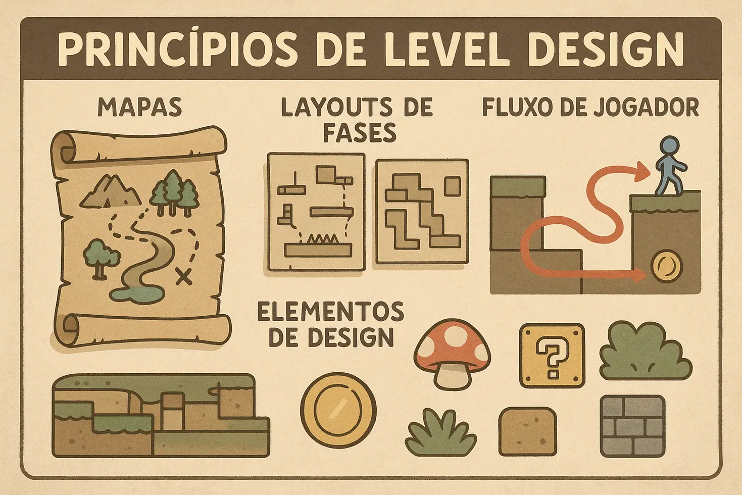 Level Design: Princípios Fundamentais para Criar Fases Memoráveis