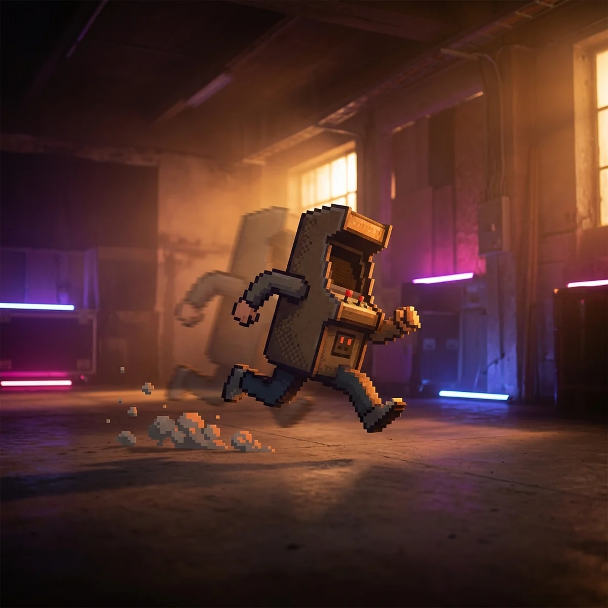 Run Cycle Pixel Art: Animação de Corrida em Poucos Frames