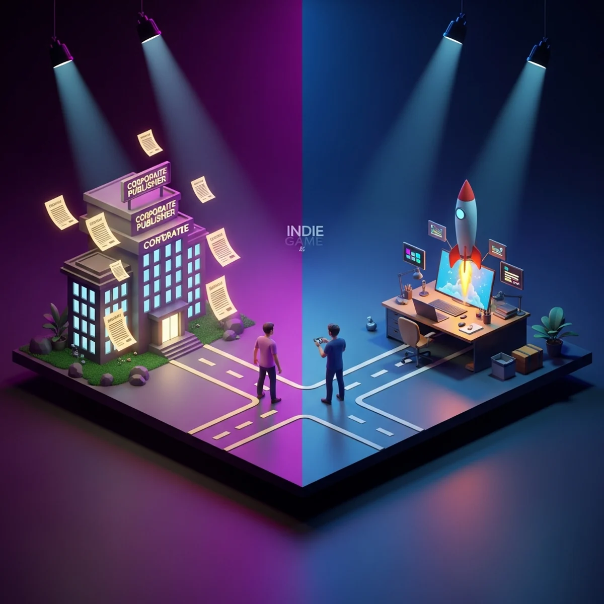 Você Precisa de um Publisher para o Seu Jogo Indie?
