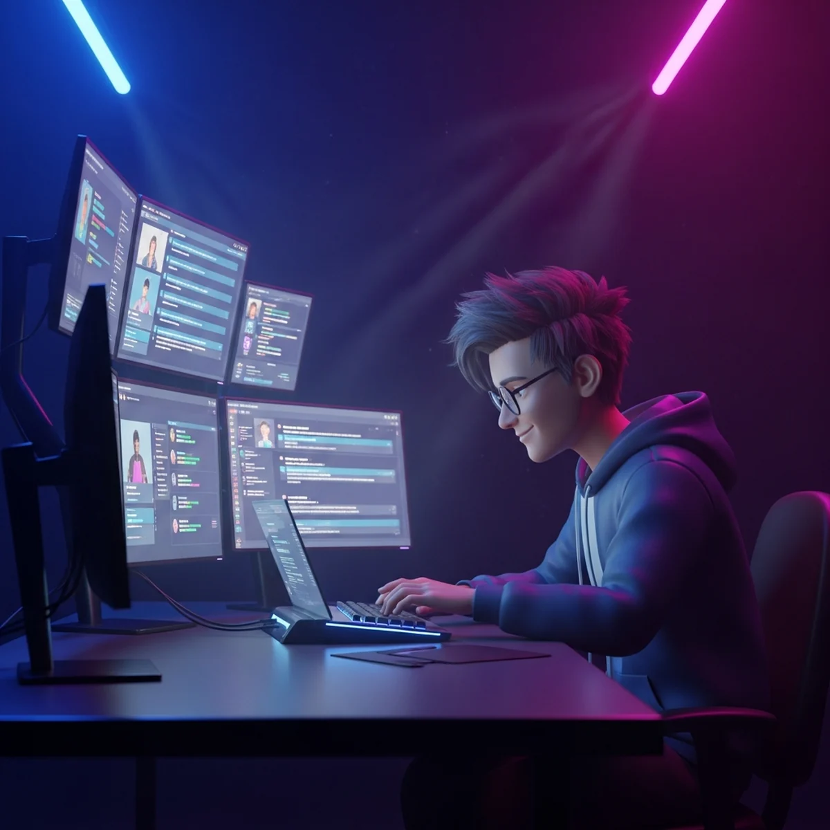 Desenvolvedor indie atendendo jogadores apos o lancamento do jogo