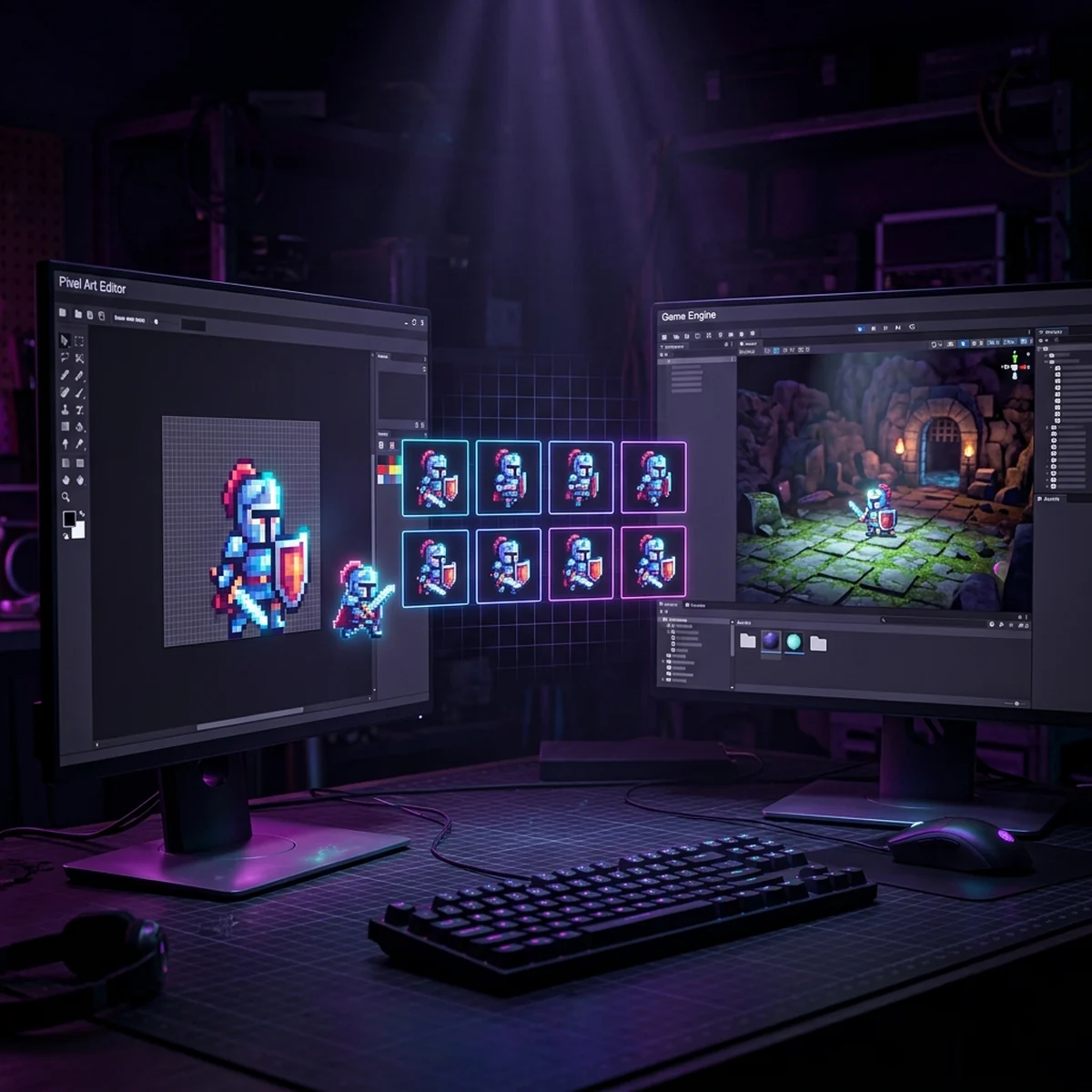 Aseprite Importer na Unity: Arquivo .aseprite Direto no Projeto