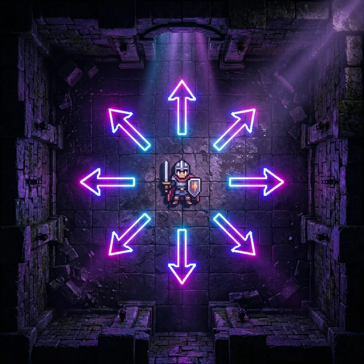 Movimento Top-Down 2D na Unity: 8 Direções sem Diagonal Rápida